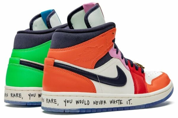 Air Jordan 1 Mid x Melody Ehsani "Fearless" - Imagen 3