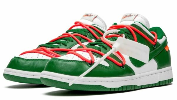 SB Dunk Low x Off-White "Pine Green" - Imagen 2