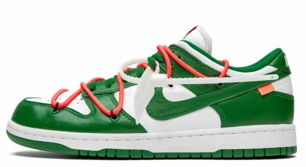SB Dunk Low x Off-White "Pine Green"