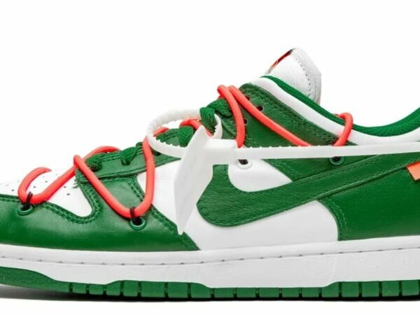 SB Dunk Low x Off-White "Pine Green"