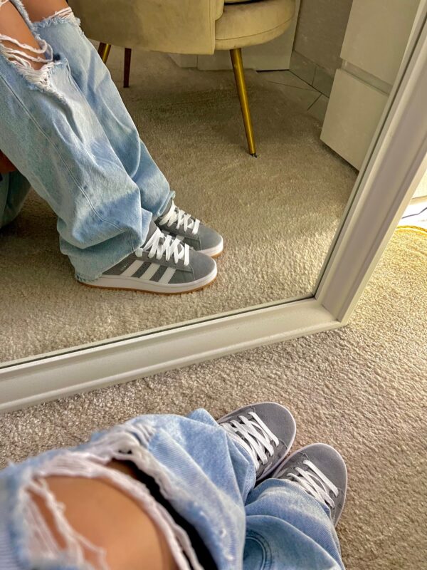 Adidas Campus 00s Grey White - Imagen 3