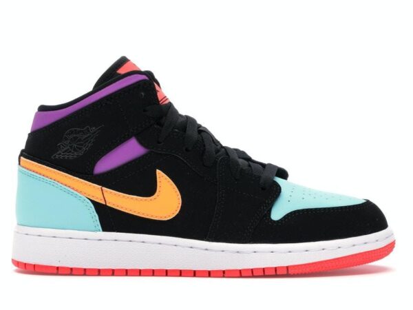 NIKE AIR JORDAN 1 MID MULTI-COLOR