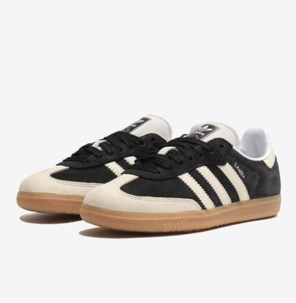 Adidas Samba OG Black Wonder White - Imagen 2