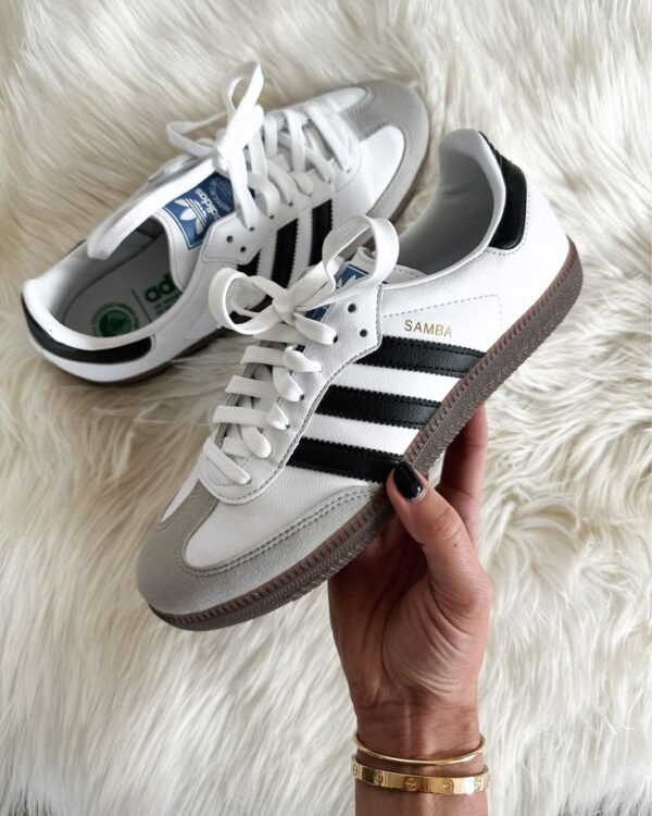 Adidas Samba OG Cloud White Core Black - Imagen 2