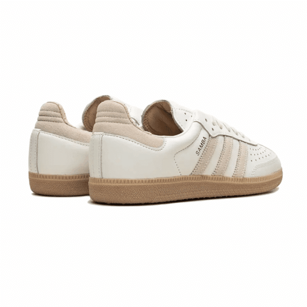 Adidas Samba OG Core White Magic Beige - Imagen 3