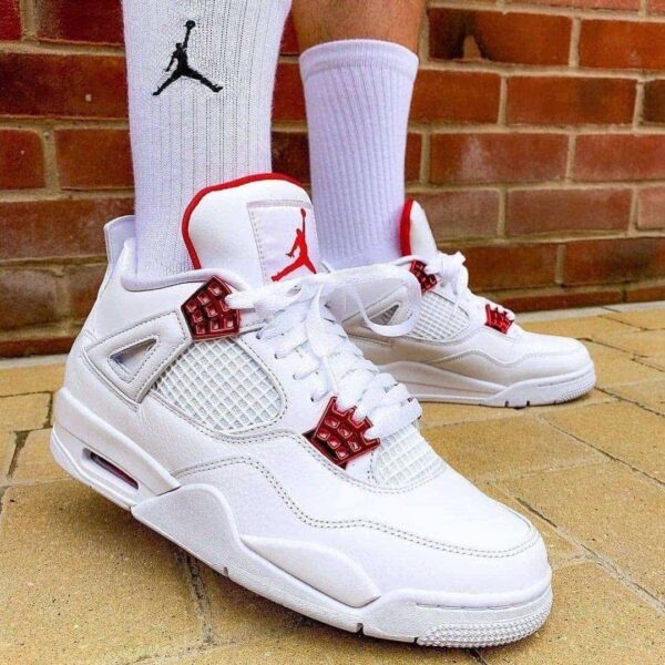 Jordan Retro 4 Metallic Red - Imagen 4