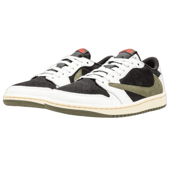 Air Jordan 1 Low X Travis Scott Olive - Imagen 3
