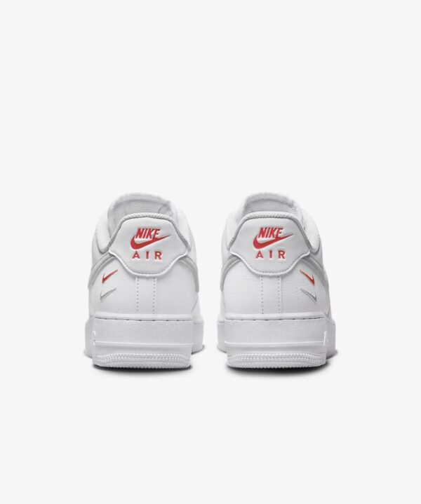 Nike Air Force 1 Low White Red Mini Swoosh - Imagen 3