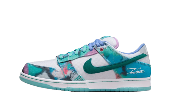 SB Dunk Low “Futura Laboratories Bleached Aqua”