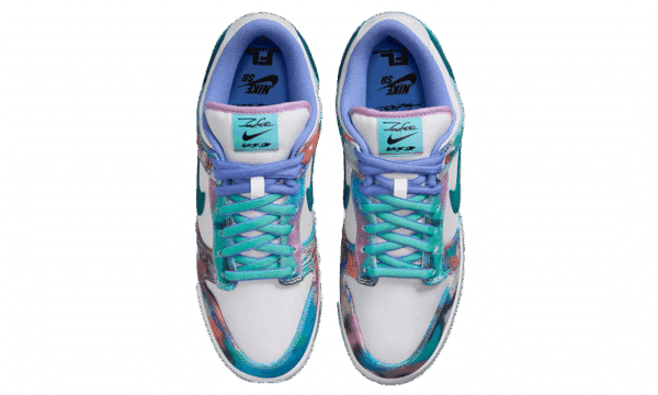 SB Dunk Low “Futura Laboratories Bleached Aqua” - Imagen 3