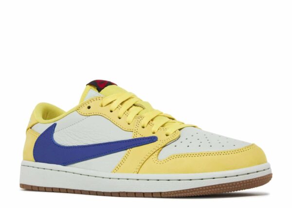 Travis Scott X Air Jordan 1 Retro Low OG 'Canary' - Imagen 2