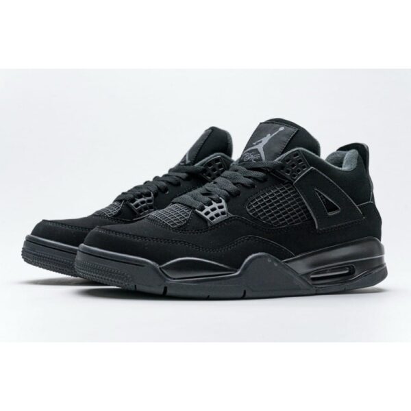 Air Jordan 4 Retro "Black Cat" Black - Imagen 3