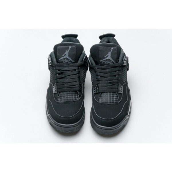 Air Jordan 4 Retro "Black Cat" Black - Imagen 4