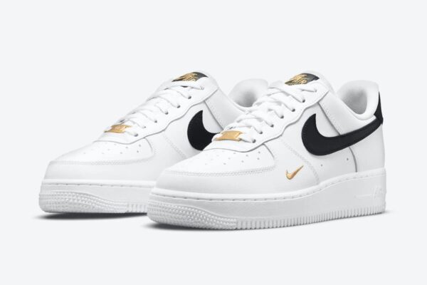 Wmns Nike Air Force 1 ’07 Essential ‘White Black’ - Imagen 3