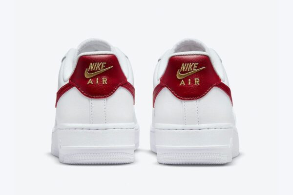 Wmns Nike Air Force 1 Essential Low ‘White Gym Red’ - Imagen 5