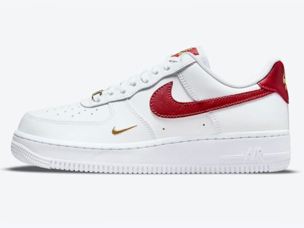 Wmns Nike Air Force 1 Essential Low ‘White Gym Red’