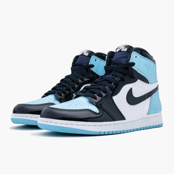 AIR JORDAN 1 RETRO HIGH OG “BLUE CHILL” OBSIDIAN/BLUE CHILL-WHITE - Imagen 3