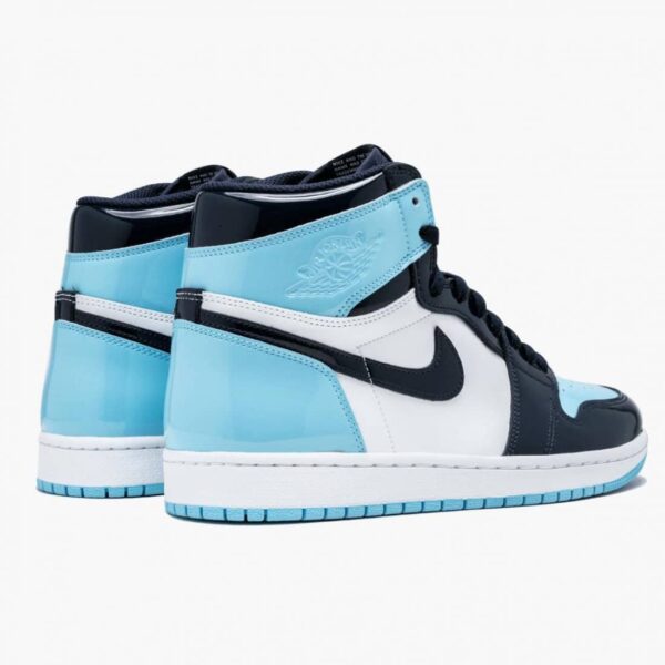 AIR JORDAN 1 RETRO HIGH OG “BLUE CHILL” OBSIDIAN/BLUE CHILL-WHITE - Imagen 5