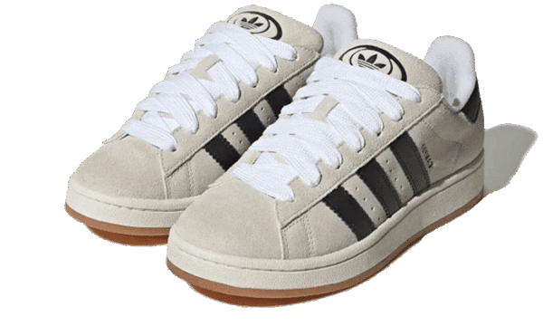 ADIDAS CAMPUS 00'S CRYSTAL WHITE CORE BLACK - Imagen 2
