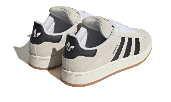 ADIDAS CAMPUS 00'S CRYSTAL WHITE CORE BLACK - Imagen 3
