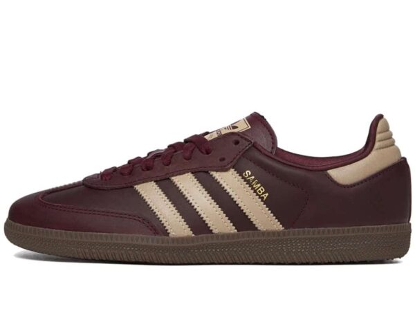 Adidas Samba OG Maroon Crystal Sand