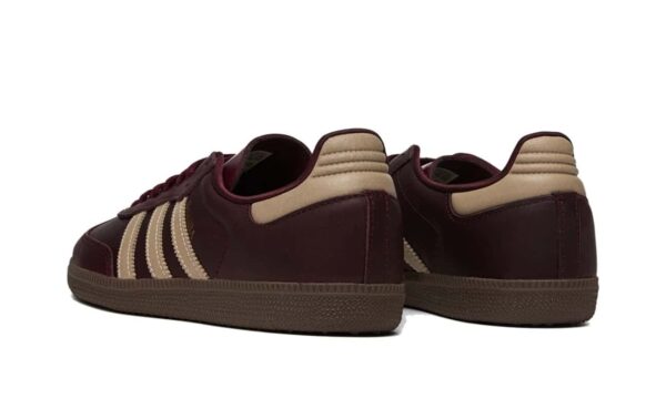 Adidas Samba OG Maroon Crystal Sand - Imagen 3
