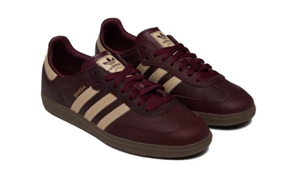 Adidas Samba OG Maroon Crystal Sand - Imagen 2