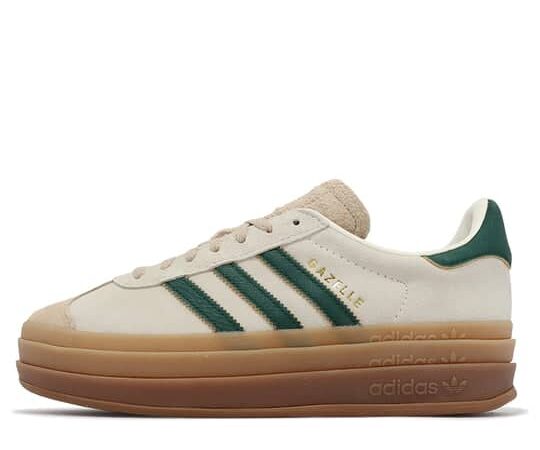 Adidas Gazelle Bold 'Cream Collegiate Green'