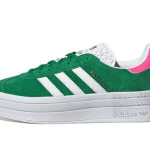 Adidas Gazelle Bold 'Green Lucid Pink'