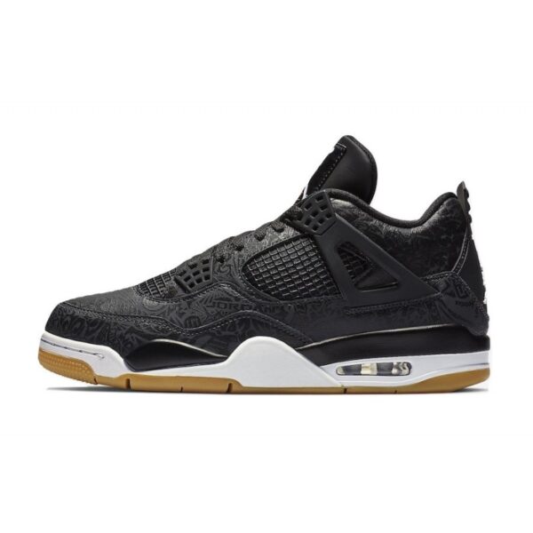 Nike Air Jordan 4 Negras - Imagen 2