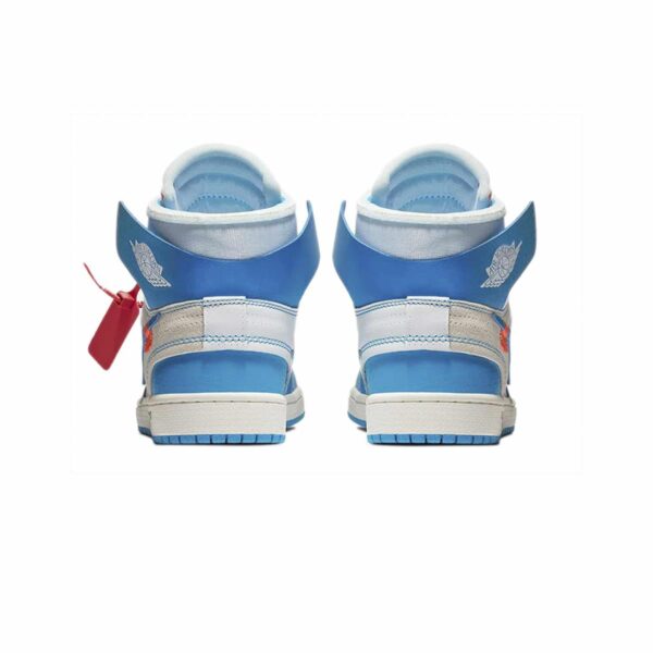 Air Jordan 1 High OG x Off White UNIVERSITY BLUE - Imagen 4