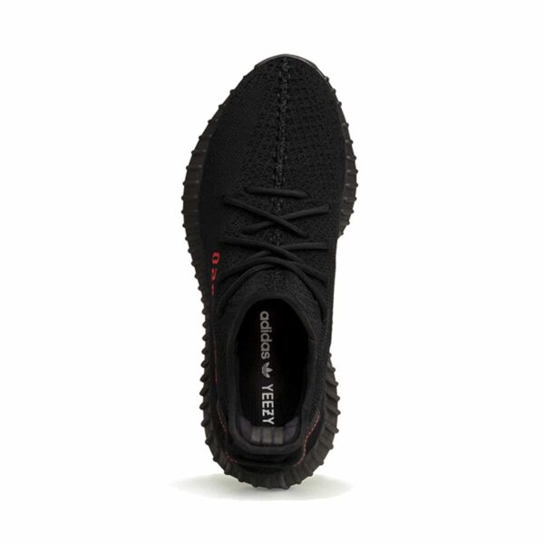 Yeezy 350 v2 BLACK RED - Imagen 4