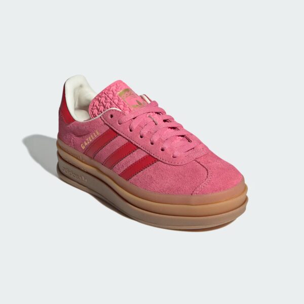adidas Gazelle Bold - GS - Rose Tone Better Scarlet - Imagen 3
