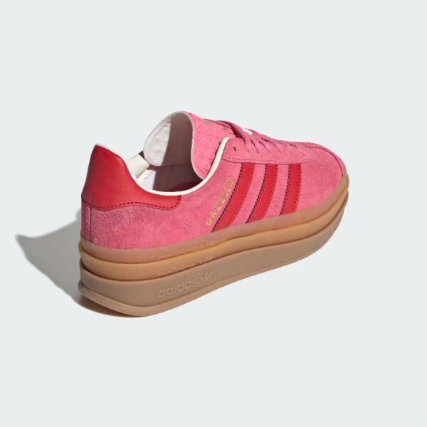 adidas Gazelle Bold - GS - Rose Tone Better Scarlet - Imagen 6