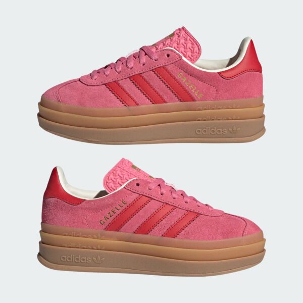 adidas Gazelle Bold - GS - Rose Tone Better Scarlet - Imagen 2