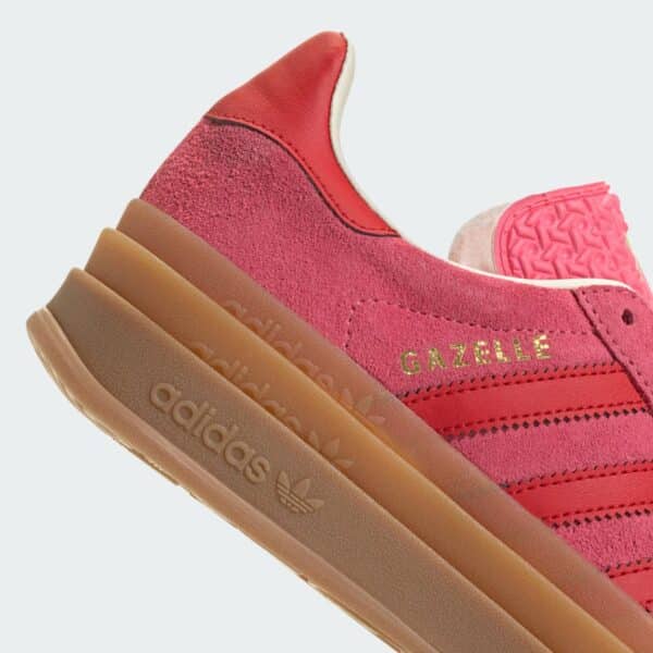 adidas Gazelle Bold - GS - Rose Tone Better Scarlet - Imagen 8