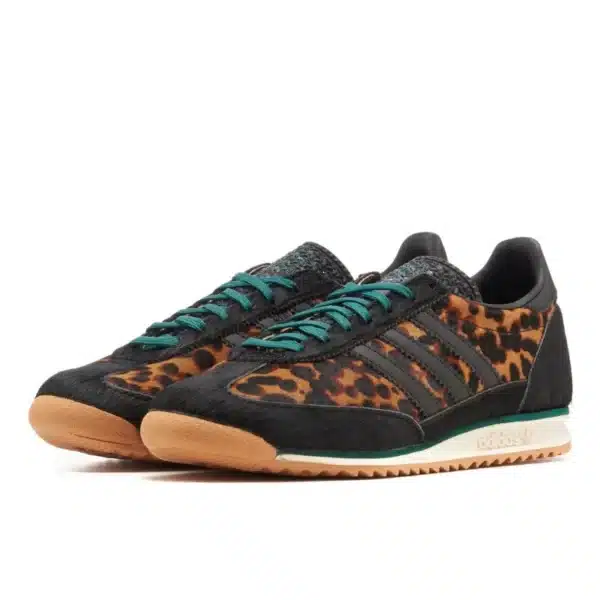 Adidas SL 72 OG Leopard Print Collegiate Green (Women's) - Imagen 2