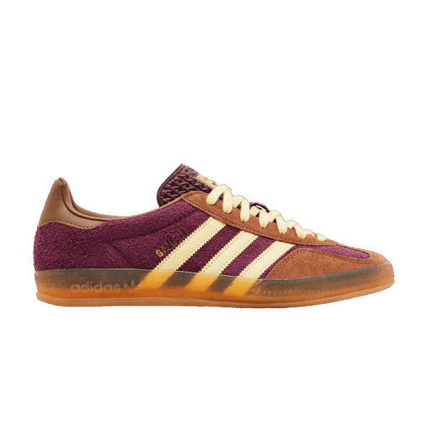 adidas Gazelle Indoor Maroon Almost Yellow