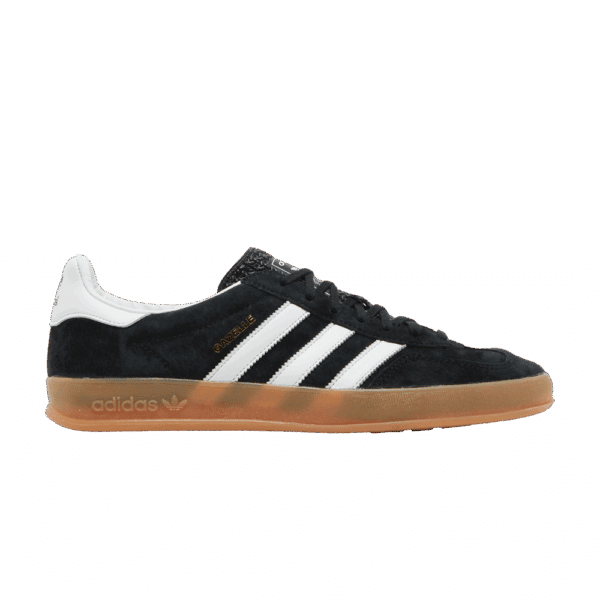 adidas Gazelle Black White Gum