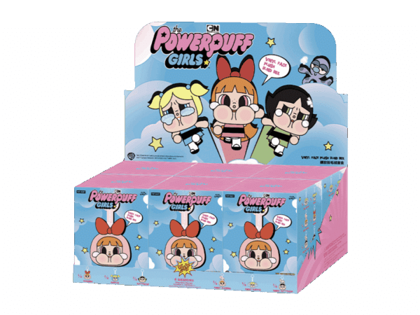 Pop Mart CryBaby x Powerpuff Girls Series Vinyl Face Plush Sealed Case