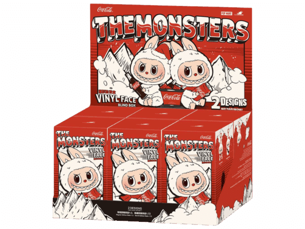 Pop Mart Labubu The Monsters Coca-Cola Vinyl Gezichtsmasker Doos