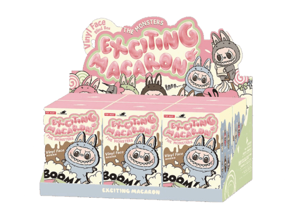 Pop Mart Labubu The Monsters Tasty Macarons Vinyl Face Blind Box