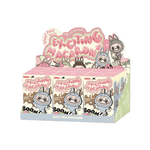 Pop Mart Labubu The Monsters Tasty Macarons Vinyl Face Blind Box