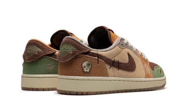 Jordan 1 Low Retro Low OG Zion Williamson Voodoo - Imagen 4