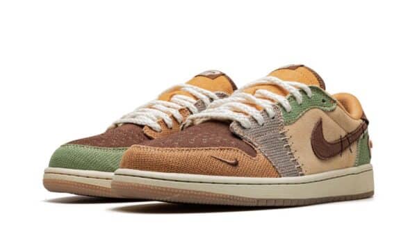Jordan 1 Low Retro Low OG Zion Williamson Voodoo - Imagen 3