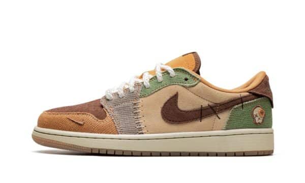 Jordan 1 Low Retro Low OG Zion Williamson Voodoo - Imagen 8